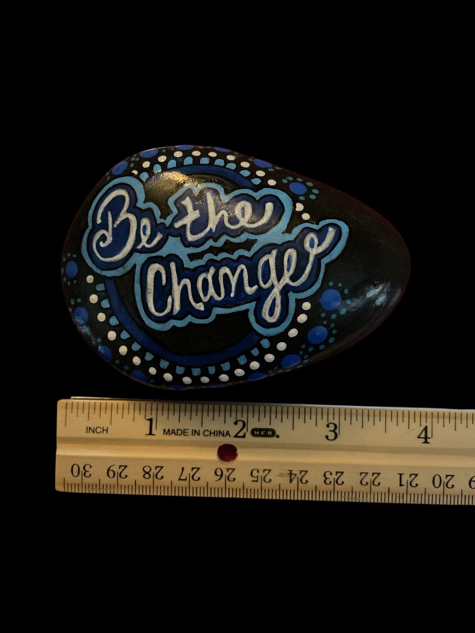 Hand-painted Inspirational Rocks: Positive Affirmations, Motivational ...