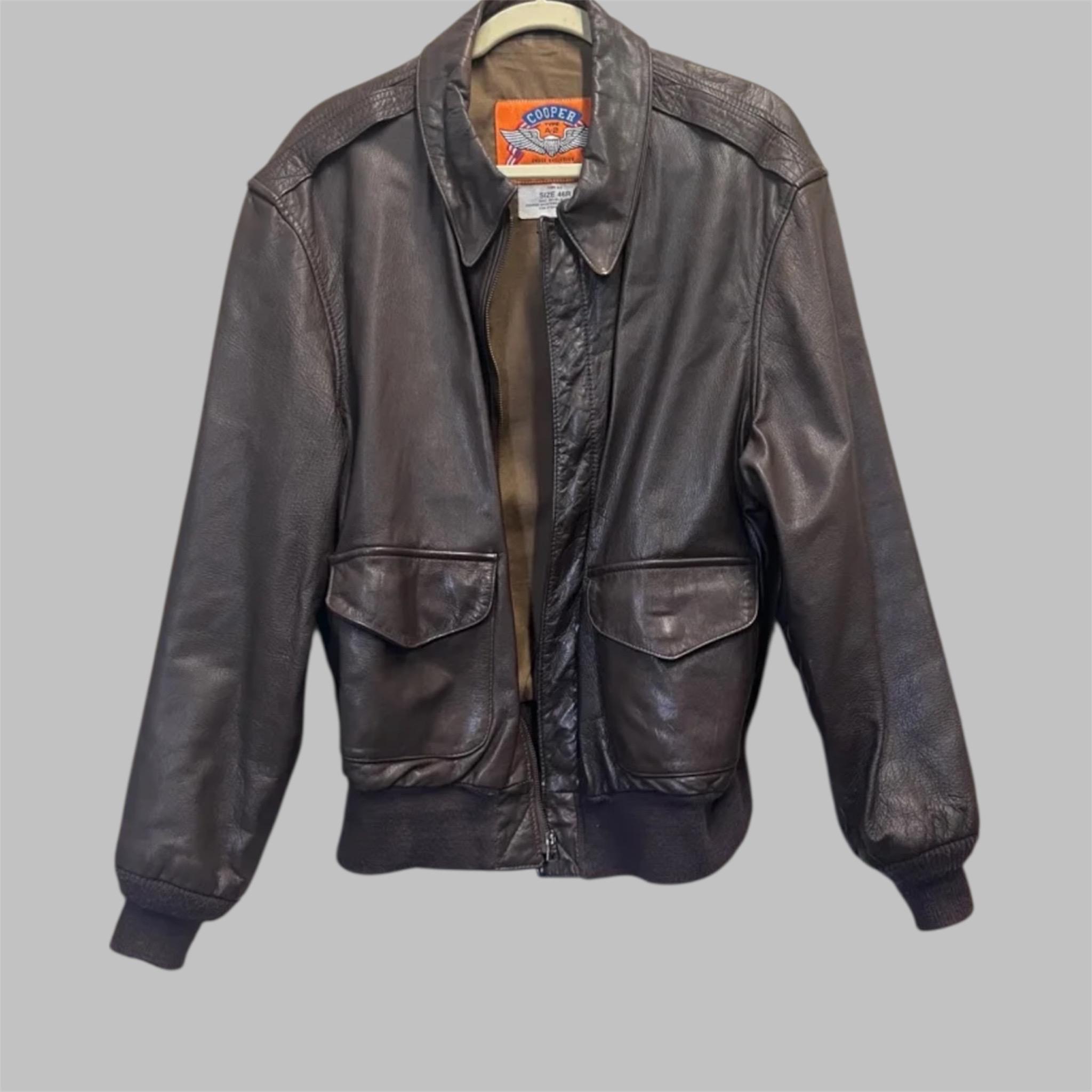 Used Mens Leather Bomber Jackets