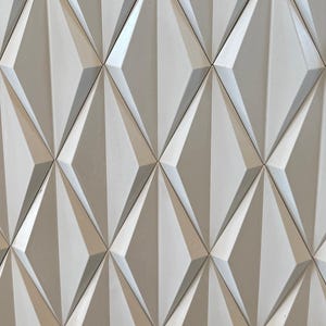 Diamond 3D Concrete Wall Tiles – Modern Geometric Cement Tiles