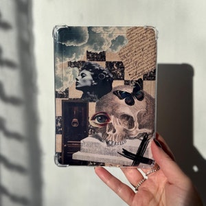 Into The Unknown: Surrealism Kindle Insert | Surreal Vintage-Inspired Insert for Kindle Paperwhite, Basic, Scribe, Oasis | Printable