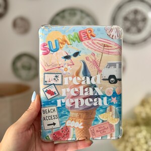Summer-Themed Kindle Insert - Read Relax Repeat - Digital Download