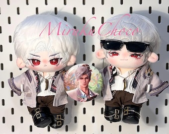 Love and Deepspace Sylus 20cm/8in Plush Doll with Birthday Outfit with Sunglasses
