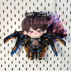 Love and Deepspace Caleb 20cm Plush Doll with X-02 Void Exodus Outfit