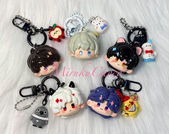 Add-on Item*** Love and Deepspace Caleb Rafayel Sylus Xavier Zayne 5cm Resin Charm