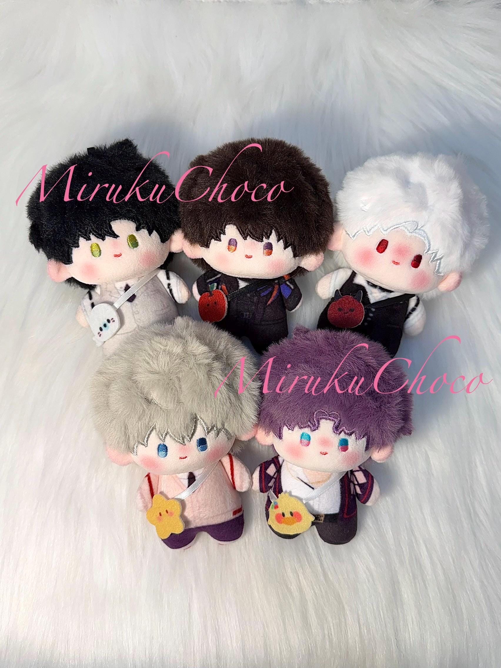 Love and Deepspace 10cm/4in Plush Doll Keychain Charm Caleb
