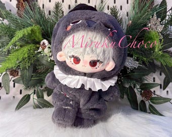 Love and Deepspace 20cm/8in Sylus Plush Doll: with Grumpy Crow Outfit