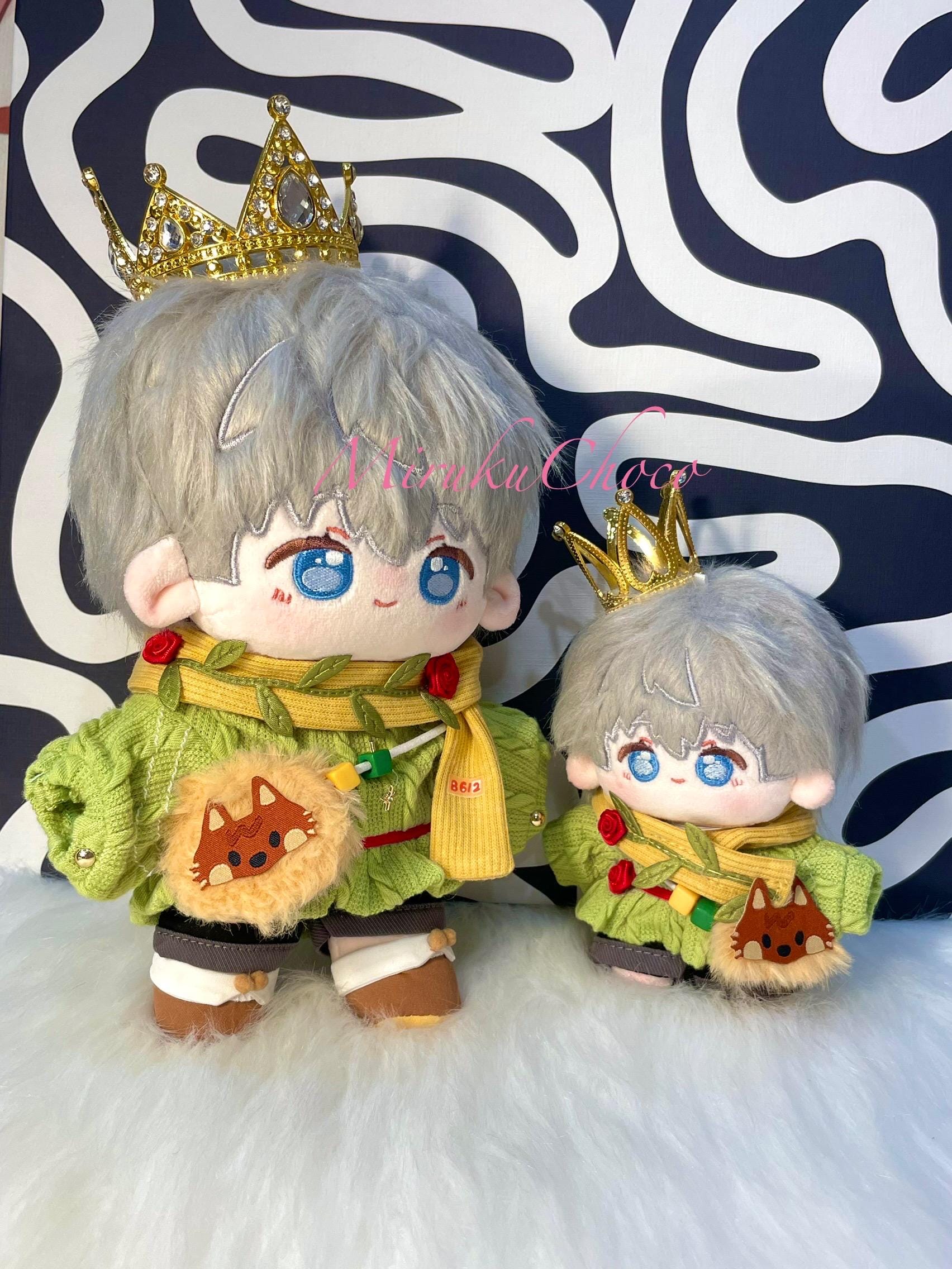 Love and Deepspace 20cm and 10cm Xavier Plush Doll With Little