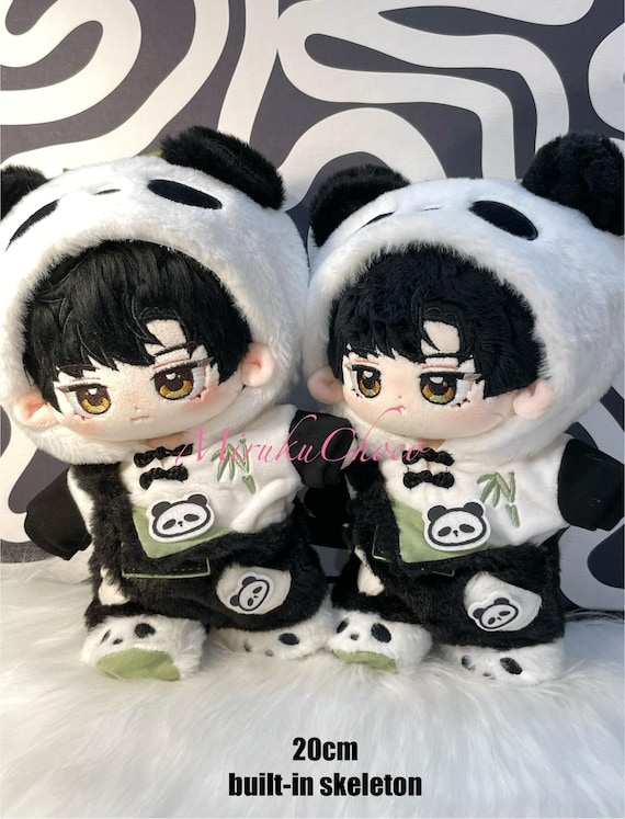 Love and Deepspace Zayne Plush Doll (20cm/8in) With Bunbun Panda
