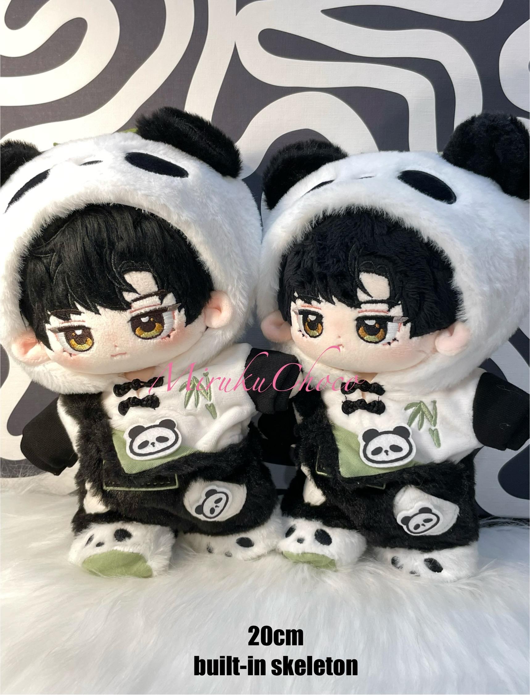 Love and Deepspace Zayne Plush Doll (20cm/8in) With Bunbun Panda