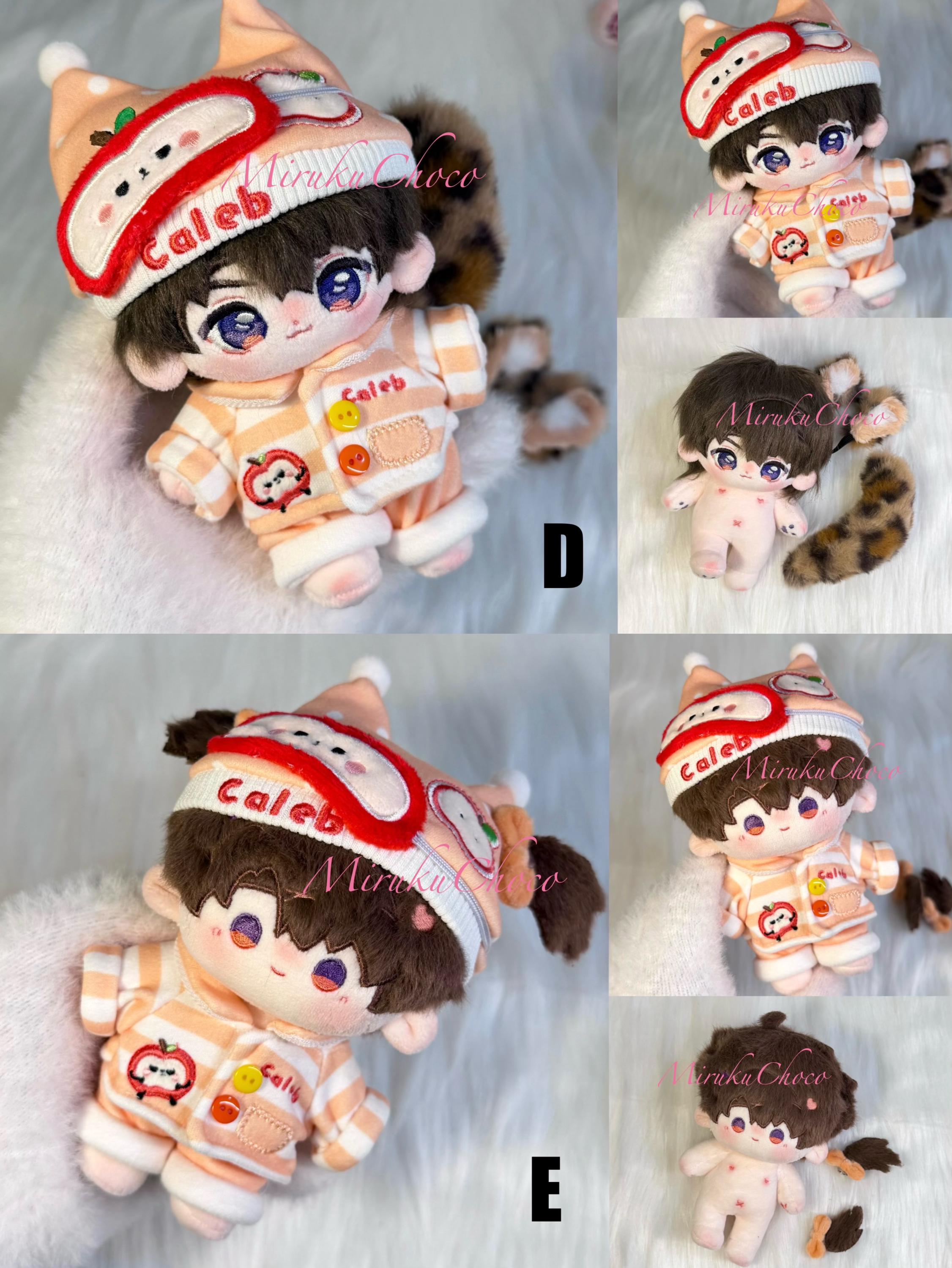 Love and Deepspace Plush Doll: 10cm/4in Caleb Rafayel Sylus Xavier