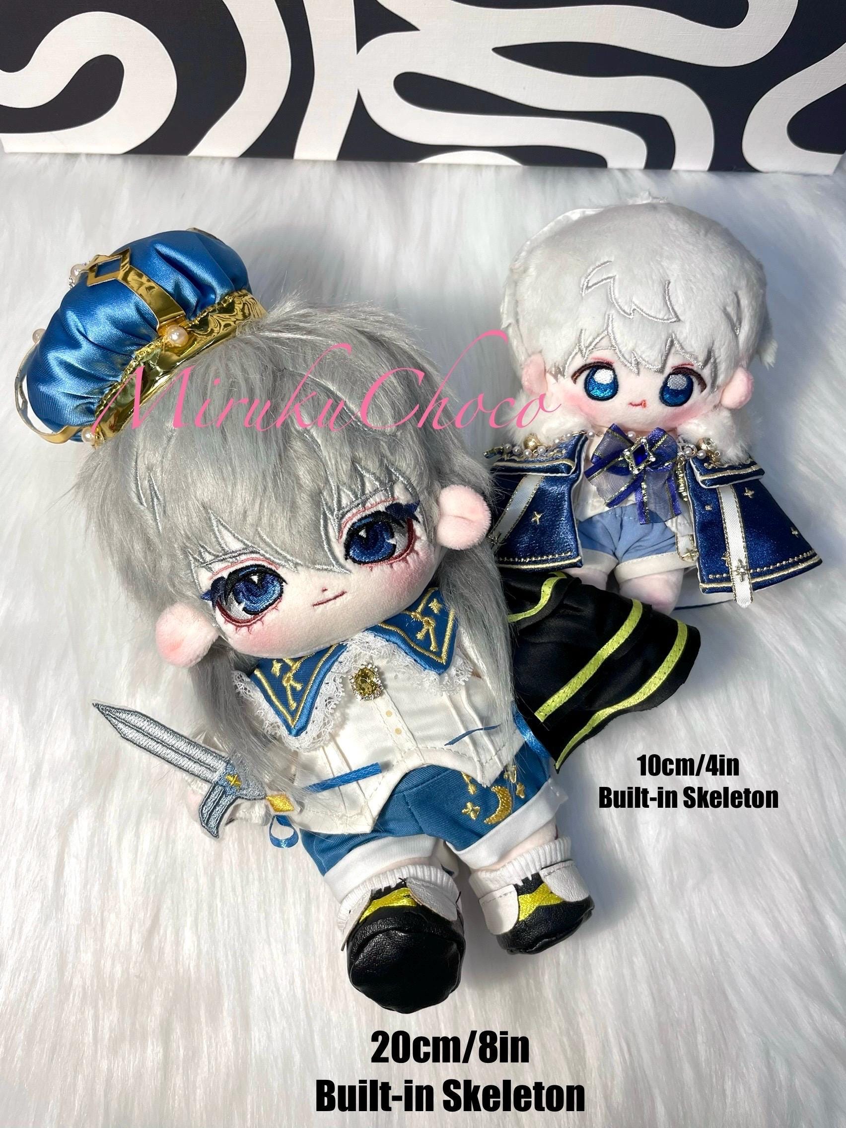 Love and Deepspace Xavier Wolf Tail 20cm/8in Plush Doll With King