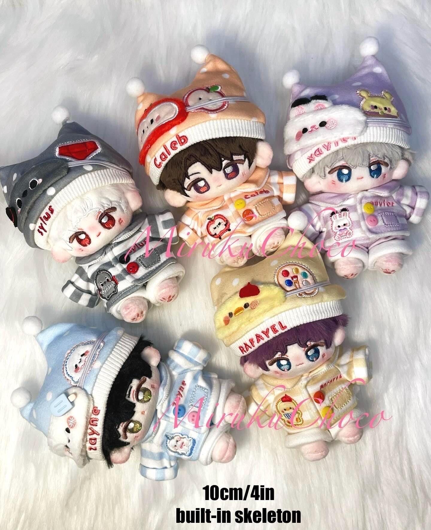 Love and Deepspace Plush Doll: 10cm/4in Caleb Rafayel Sylus Xavier