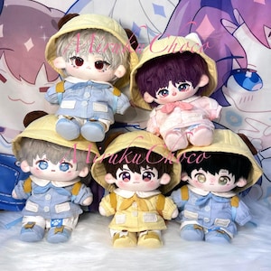 Love and Deepspace 20cm/8in Plush Doll: Caleb Rafayel Sylus Xavier Zayne with Kindergarten Outfit