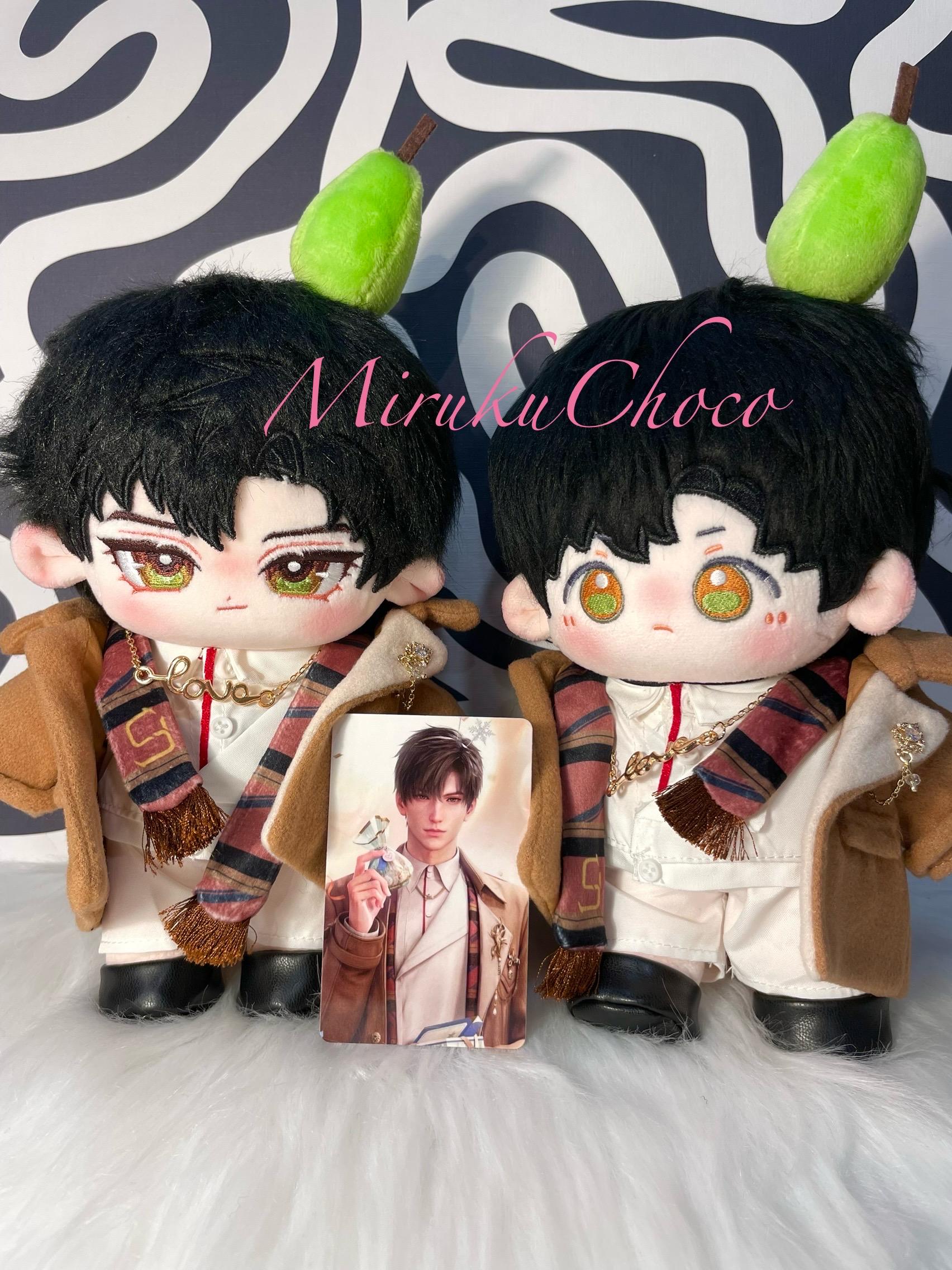 Love and Deepspace Zayne 20cm/8in Plush Doll With Birthday Autumn