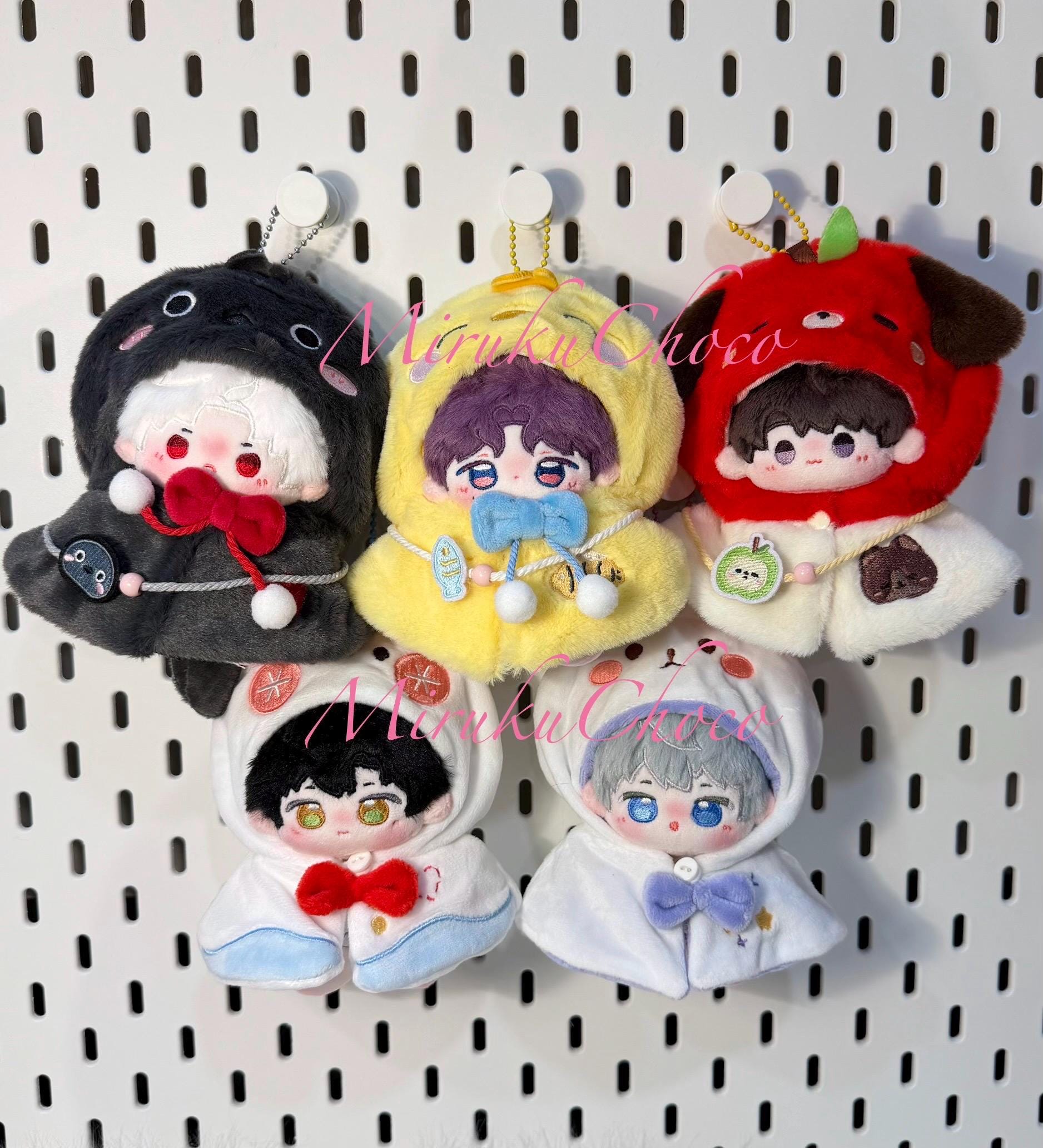 Love and Deepspace 10cm/4in Caleb Rafayel Sylus Xavier Zayne Plush