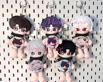 Love and Deepspace 16cm Magnetic-hand Plush Doll: Caleb, Rafayel, Sylus, Xavier, Zayne