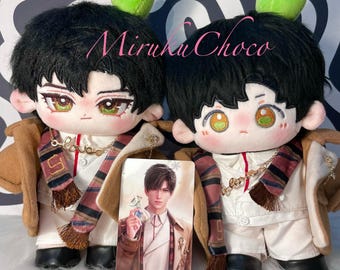 Love and Deepspace Zayne 20cm/8in Plush Doll With Birthday Autumn