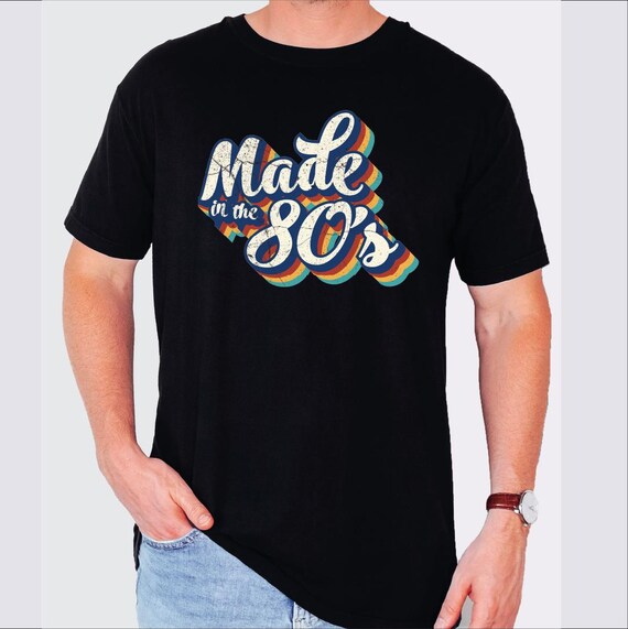 Made in the 80s Shirt, Vintage 80s Baby Tshirt, 80s Sublimation