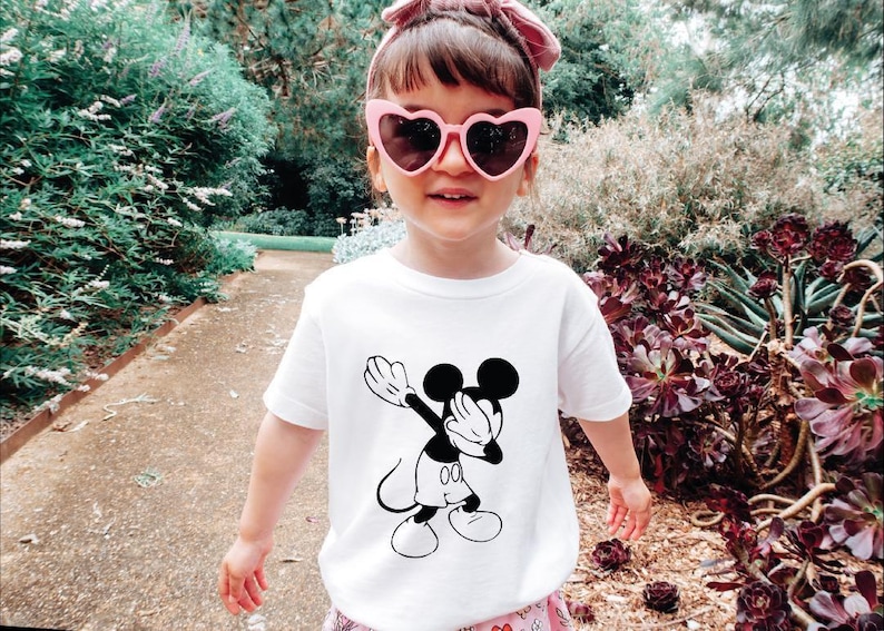 Disney Mickey Dabbing Shirt, Disney Family Matching Shirt, Mickey Mouse Tee, Disney Matching Tshirt, That Way Dab Tshirt image 1