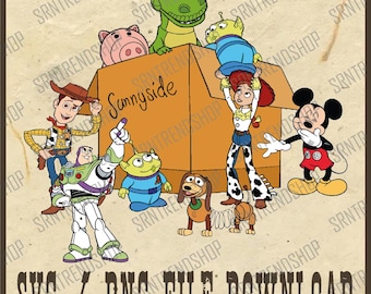 Disney Toy Story png, bästa vänner png, oändligheten och bortom png, Toy Story-karaktärer png, matchande grupp png, Disney-resa födelsedag png