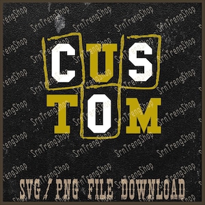 Customized Team Mascot Png, Custom Team Name Svg, Custom Mascot Png, Personalized Team Svg, Custom Text Color Svg, Custom College Name Png