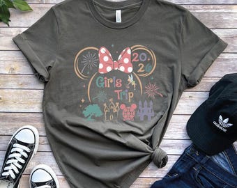 2026 Girls Disney Trip Shirt, Holiday Disney Wonderful Castle Shirt, Disney Vacation Tshirt, Besties Disney Trip Matching Shirt