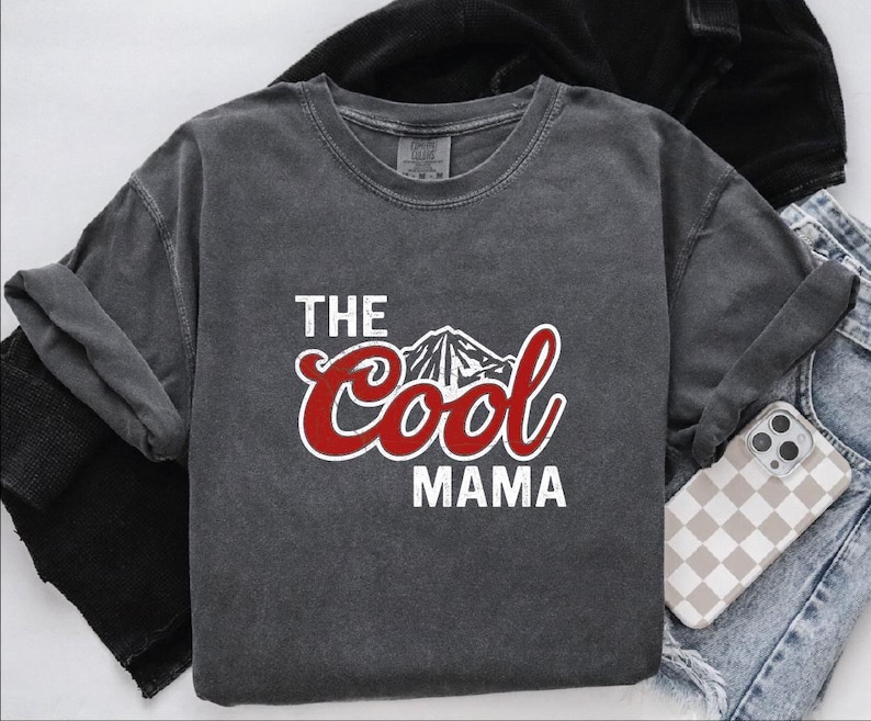 The Cool Mama Shirt, The Cool Mama's Day Gift Tshirt, Mother's Day Tshirt, New Mom Shirt, Fantastic Mom Shirt, Mom Life Shirt image 1
