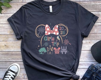 2025 Girls Disney Trip Shirt, Disney Wonderful Castle Tshirt, Disney Vacation Tee, Besties Disney Trip Matching Shirt, Disneyland Tshirt