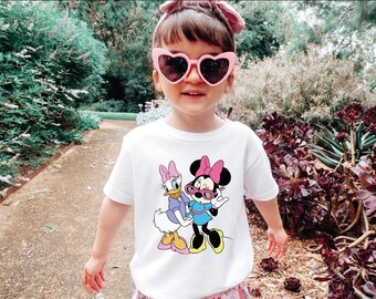 Disney Minnie Daisy Shirt, Disney Girls Tshirt, Disney Besties Tee, Disneyworld Shirt, WDW Girls Trip Shirt, Daisy Duck And Minnie Mouse Tee