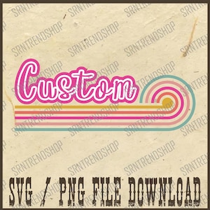 Custom School Spirit Png, Retro Mascot Png, School Logo Png, Personalized Name Png, Custom Sports Png, School Team Name Png