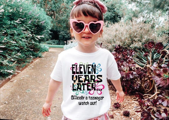Custom Years Later Shirt, Officially a Teenager Watch Out Tshirt, Custom Years Tee, Birthday Humorous Shirt, Birthday Party Shirt