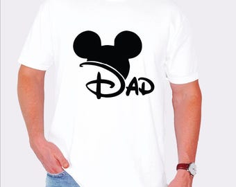 Disney Dad Shirt , Disney Dad Tshirt, Father's Day Tee, Disney Family Matching Shirt, Disney Head Shirt, Mickey Mouse Shirt