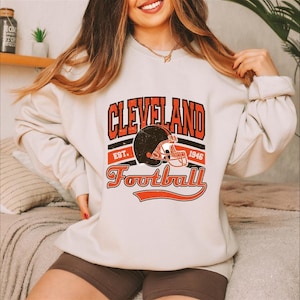 Cleveland Football Shirt, Football Season Tee, Cleveland Football Game Day Shirt, Weekend Football Tee, Cleveland Football Shirt image 1