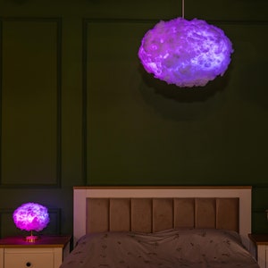Smart Cloud Night LED Lamp Shade and Pendant Set Lighting | Mobile Controllable
