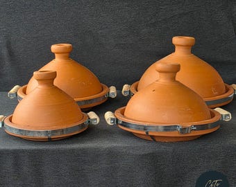 Moroccan clay tagine in various sizes