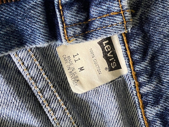 Vintage Levis Jeans Size 11 M Relaxed Fit Tapered Leg - Etsy