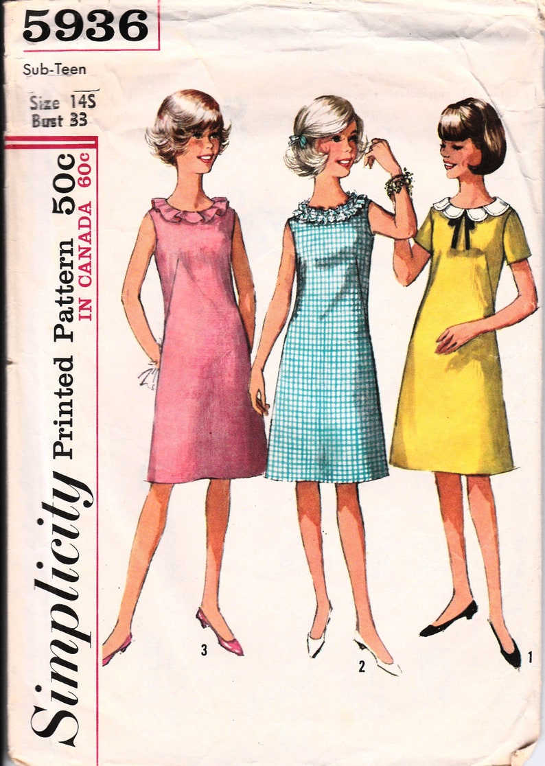 1960s a line dress