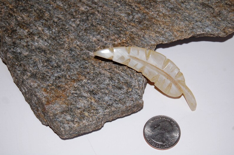 Costume Jewelry Leaf Brooch Leaf Pin Ivory Beige Leaf 2 Etsy