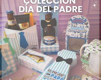 Father's Day Boxes Collection / Father's Day / Happy Father's Day / Dad / Studio Format Cutting Files / Stationery for Dad / Bowl Box