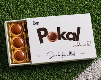 Toffifee wrapper farewell gift for coaches | Chocolate wrapper gift | Small token of appreciation | Thank you, coach | Gift for coaches | 4 designs