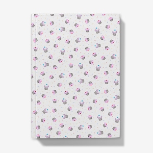 Hardback Journal A4 Cupcakes Cover Arcane Inspired