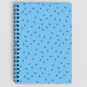 Spiral Notebook A4 Cupcakes Cover Arcane Inspired