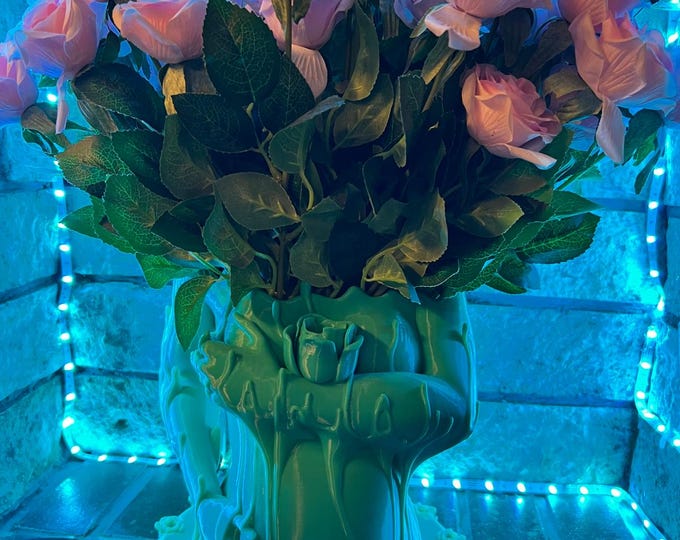 Featured listing image: The Life-Giving Woman Vase / Flower Pot /Jarron/Gefaß/Florero/Vaza / Melted / Pregnant