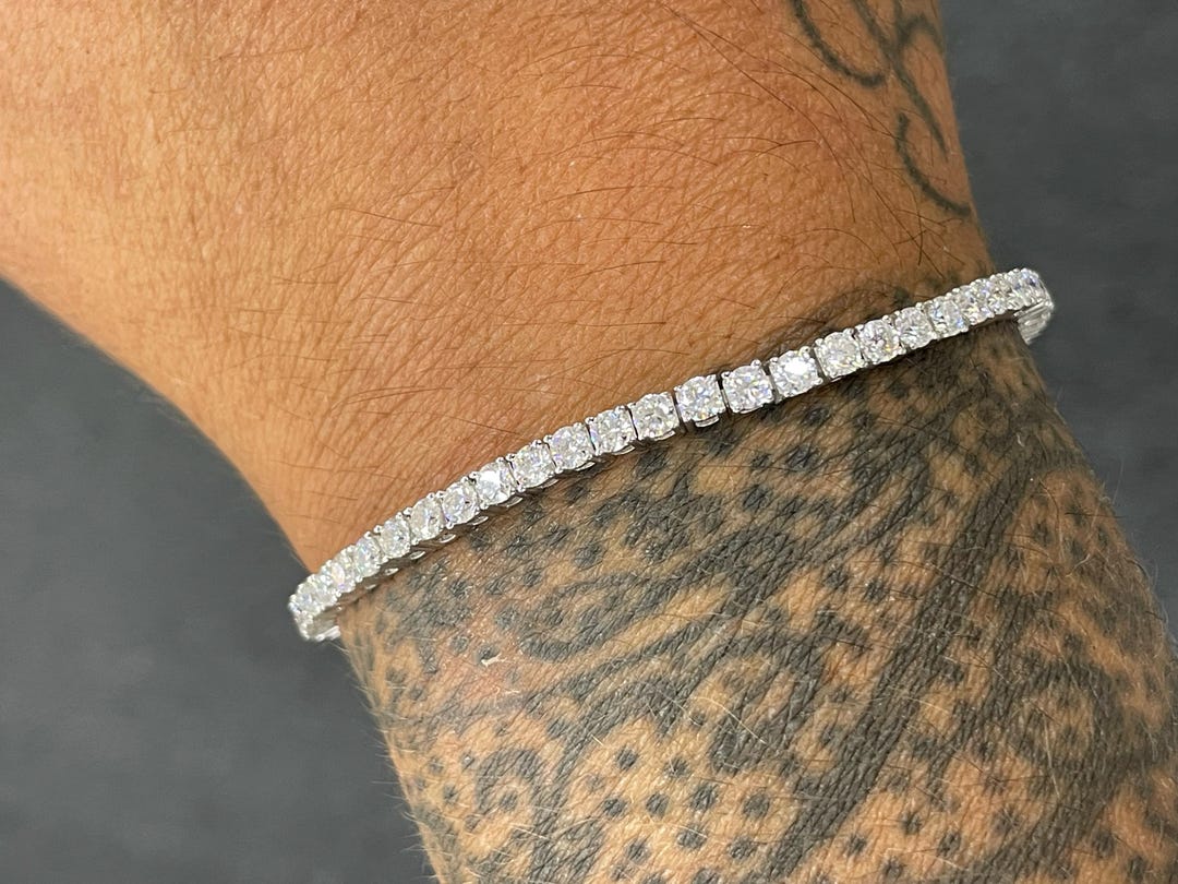 Luxury Tennis Bracelet 【3mm / SILVER】 Luxury Tennis Bracelet 【3mm / SILVER】 | Glitter