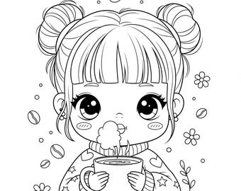 Community Helpers Coloring Pages, Kids Activity Book (PDF and JPG)