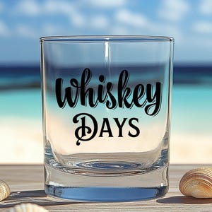 Bourbon Glass Barware Gift Rocks Glass Bourbon Barrel Glass Whiskey Day Glass Whiskey Giff Cocktail Glass Bar Glassware Fathers Day Gift