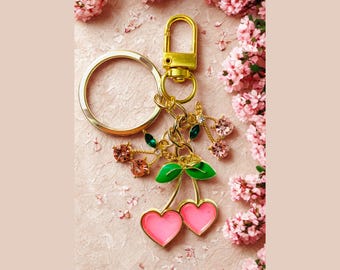 Keychain, Bag Charm, Functional Key Ring, Cute Key Holder for Bag, Keychain Gift for Her