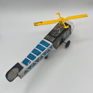 Highway Patrol Police Helicopter Friction Toy