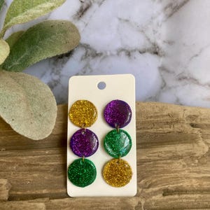 Mardi Gras Dangles