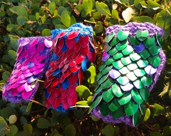 Dragon Scale Guantlets - Kids Size  - MADE TO ORDER!